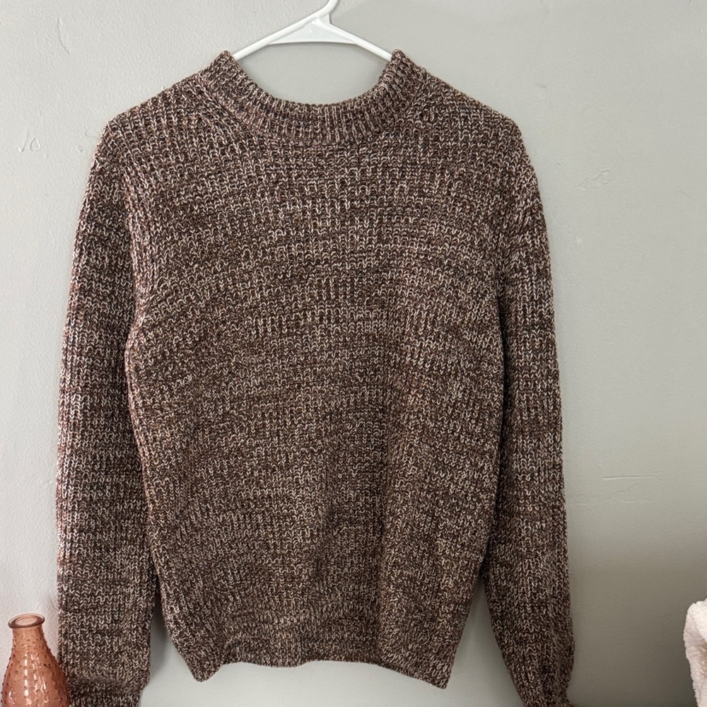 Brown Knit Sweater